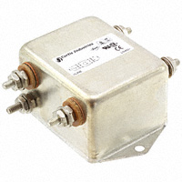 单相 EMC/EMI 线路滤波器 20 A 250V AC 50/60Hz 单级 螺纹接线柱（8-32）