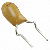 10 µF Einheitlich beschichtet Tantalkondensatoren 25 V Radial 2,5Ohm bei 100kHz