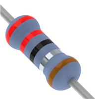 2.2 Ohms ±1% 3W Through Hole Resistor Axial Flame Proof, Safety Metal Oxide Film