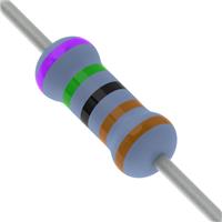 7,5k Ohm 1% Axial RSMF