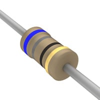 68 Ohms ±5% 0.125W, 1/8W Through Hole Resistor Axial Carbon Film