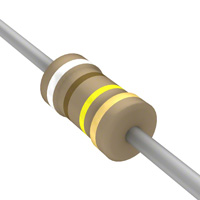 910 kOhms ±5% 0.125W, 1/8W Through Hole Resistor Axial Carbon Film