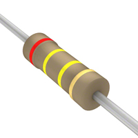 240 kOhms ±5% 0.5W, 1/2W Through Hole Resistor Axial Carbon Film
