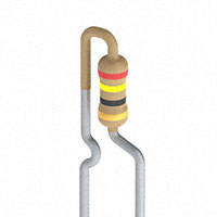 24 Ohms ±5% 0.25W, 1/4W Through Hole Resistor Axial, Radial Bend Carbon Film