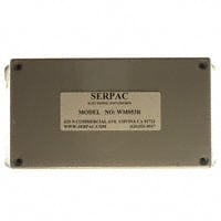Box Plastic, ABS Gray Cover Included 5.620" L x 3.250" W (142.75mm x 82.55mm) X 2.100" (53.34mm)