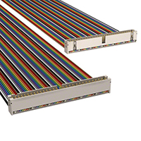 60 Position Cable Assembly Rectangular Plug to Plug 0.500' (152.40mm, 6.00")