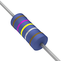 1.74 Ohms ±1% 1W Through Hole Resistor Axial Flame Retardant Coating, Safety Metal Oxide Film