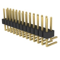 Connector Header Through Hole, Right Angle 26 position 0.100" (2.54mm)