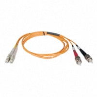 Cable Fiber Optic LC Duplex To ST (2) 62.5/125 98.4' (30.0m)