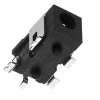 套管 - 电源连接器 插孔 0.70mm 内径（0.028"），2.35mm 外径（0.093"）EIAJ-1 表面贴装，直角