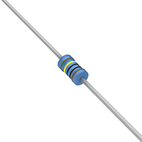 140 Ohms ±1% 0.25W, 1/4W Through Hole Resistor Axial Flame Retardant Coating, Safety Metal Film