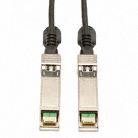 20 Position SFP+ Plug to Plug 1.67' (508.00mm) Black