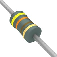 430 Ohms ±5% 0,5W, 1/2W durchkontaktierbarer Widerstand Axial Flammenhemmende Beschichtung, Sicherheit Metallschicht