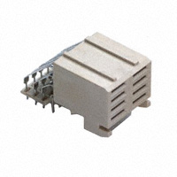 8 连接器 插座，母型刀片插口 板边缘，通孔，直角 米色 叶片形电源