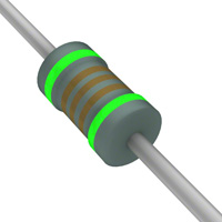 5.11 kOhms ±0.5% 0.125W, 1/8W Through Hole Resistor Axial Flame Retardant Coating, Safety Metal Film