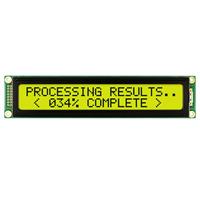 Character Display Module Transflective 5 x 8 Dots STN - Super-Twisted Nematic LED - Yellow/Green Parallel 180.00mm x 40.00mm x 13.90mm