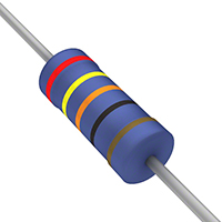 243 Ohms ±1% 1W Through Hole Resistor Axial Flame Retardant Coating, Safety Metal Oxide Film