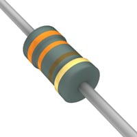 330 Ohms ±5% 0.25W, 1/4W Through Hole Resistor Axial Flame Retardant Coating, Safety Metal Film