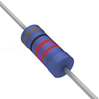 1 kOhms ±2% 1W Through Hole Resistor Axial Flame Retardant Coating, Safety Metal Oxide Film