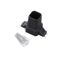 Conduits de lumière Simple Vert Rigide Montage sur carte, Ajustage à la presse