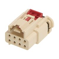 8 Rectangular Connectors - Housings Receptacle Natural 0.142" (3.60mm)