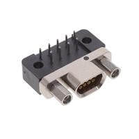 9 Position D-Type, Micro-D Receptacle, Female Sockets Connector