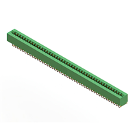 88 positionen Buchse Steckverbinder Nicht angegeben - Doppelkante Gold 0,156" (3,96mm) Grün