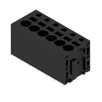 6 Klemmleisten, Anschlussblöcke - Draht zu Board Horizontal mit Platine 0,197" (5,00mm) Durchkontaktierung