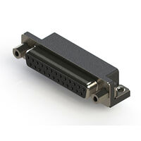 25 Position D-Sub Receptacle, Female Sockets Connector