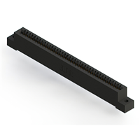 39 positionen Buchse Steckverbinder Nicht angegeben - Einzelkante Gold 0,100" (2,54mm) Schwarz