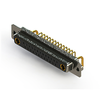 27 (25 + 2 Stromversorgung) Positionen, D-Sub, kombo , Buchse, Flanschdose Steckverbinder