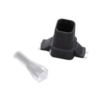 Hohllichtleiter Einzeln Rot, Grün, Blau (RGB) Starr Platinebefestigung, Presspassung