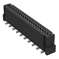 20 位置 FFC 连接器 触头，垂直 - 双侧 0.039"（1.00mm） 表面贴装型