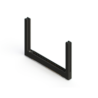 18 positionen Buchse Steckverbinder Nicht angegeben - Einzelkante Gold 0,156" (3,96mm) Schwarz