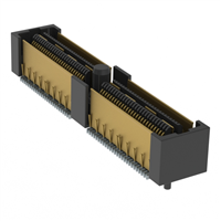 64 Poliger Steckverbinder Differenzpaar-Array, Buchse Oberflächenmontage Gold