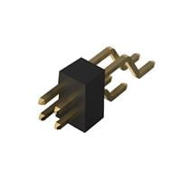 Connector Header Surface Mount, Right Angle 4 position 0.039" (1.00mm)