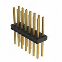 커넥터 헤더 스루홀 14 위치 0.100"(2.54mm)