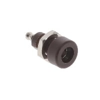 Banana Jack Connector Standard Banana Turret Brown