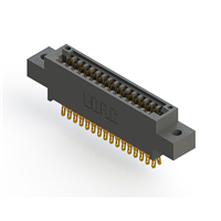 32 Position Female Connector Non Specified - Dual Edge Gold 0.100" (2.54mm) Black