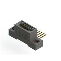 5 Position Female Connector Non Specified - Single Edge Gold 0.100" (2.54mm) Black