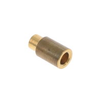 Round Spacer Unthreaded Brass 0.344" (8.73mm)