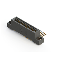 28 positionen Buchse Steckverbinder Nicht angegeben - Doppelkante Gold 0,100" (2,54mm) Schwarz