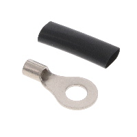 Ring Terminal Connector 1/4 Stud Circular 10-12 AWG Crimp