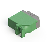 36 Steckverbinder Buchse, Zwitterkontakte Frei hängend Grau Rack und Paneel