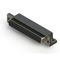 37 Position D-Sub Receptacle, Female Sockets Connector
