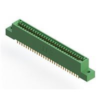 58 positionen Buchse Steckverbinder Nicht angegeben - Doppelkante Gold 0,100" (2,54mm) Grün