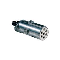 7 腳位圓形連接器 插頭、內孔式插座和插入式針腳 螺釘