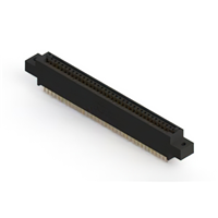 70 positionen Buchse Steckverbinder Nicht angegeben - Doppelkante Gold 0,100" (2,54mm) Schwarz