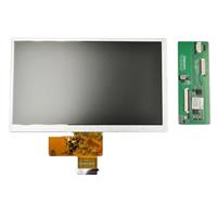 Skjemmoduler – LCD, grafisk Lysgjennomslippende TFT - farge SPI 7" (177,80mm) 800 x 480 (WVGA)