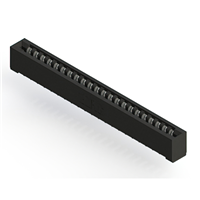 44 positionen Buchse Steckverbinder Nicht angegeben - Doppelkante Zinn 0,156" (3,96mm) Schwarz